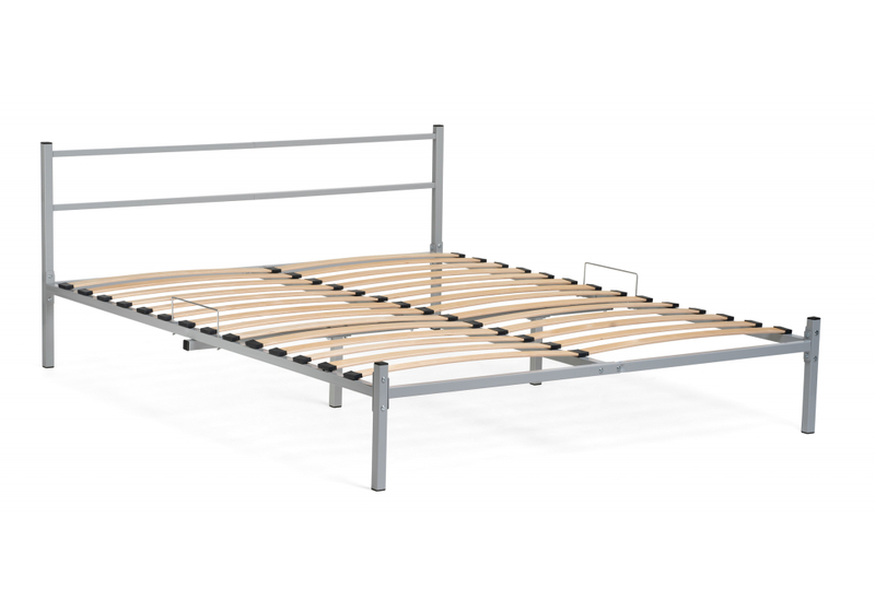 Кровать, Фади 120х200 серая