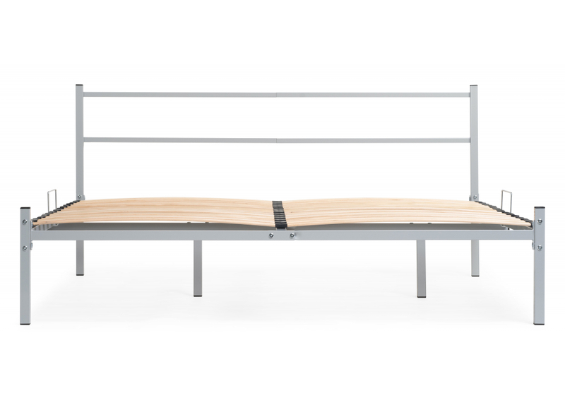 Кровать, Фади 120х200 серая