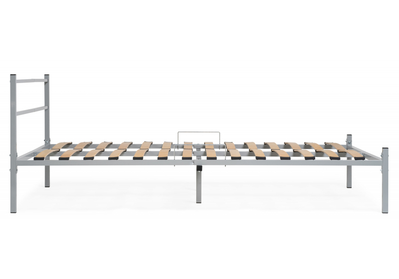 Кровать, Фади 140х200 серая