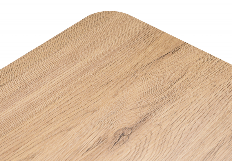 Стол деревянный, Санса 120 дуб монтана / белая шагрень