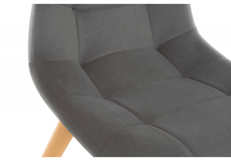 Стул деревянный, Filip dark gray / wood