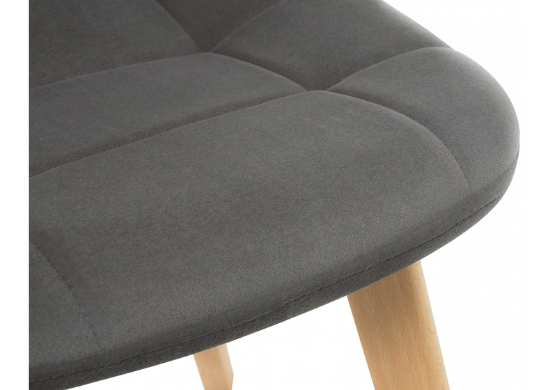 Стул деревянный, Filip dark gray / wood