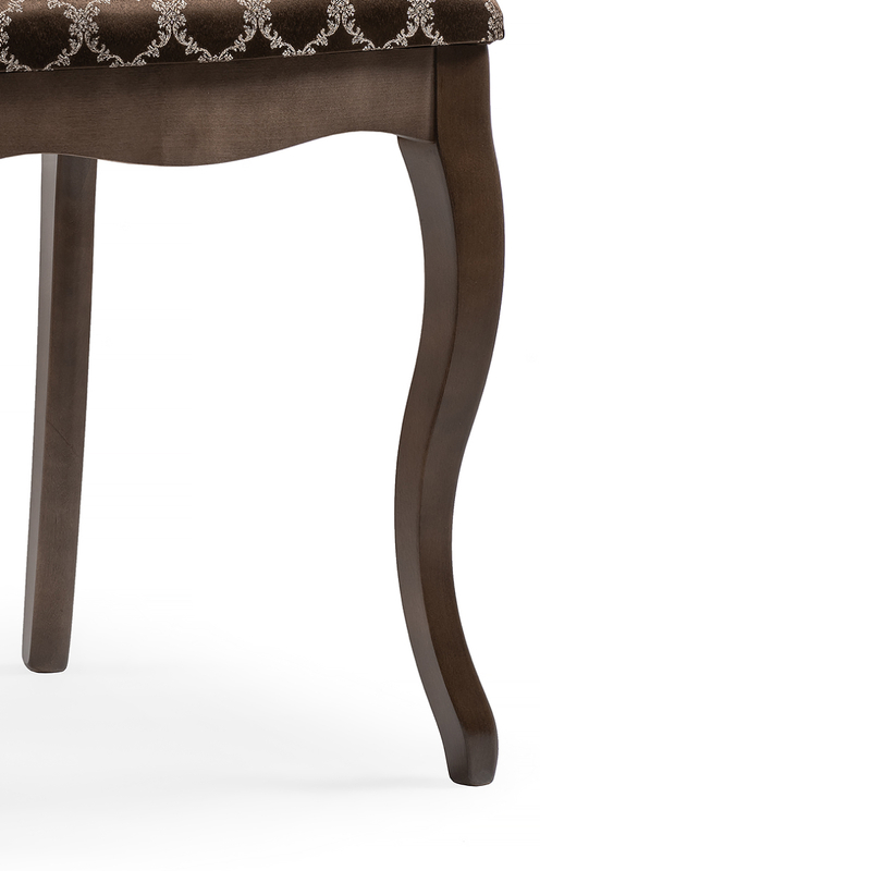 Стул деревянный, Луиджи орех / коричневый