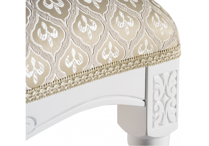 Банкетка, Беттино белый / бежевый