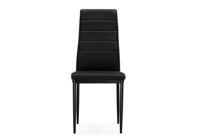 Стул на металлокаркасе, DC2-001 black / white