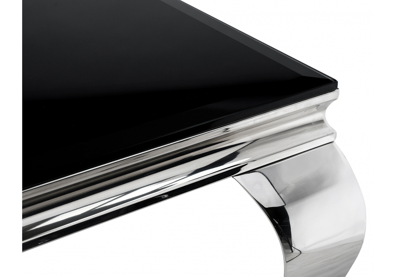 Стол стеклянный, Sondal 160 см черный