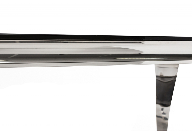 Стол стеклянный, Sondal 160 см черный