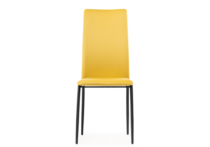 Стул на металлокаркасе, Tod yellow / black