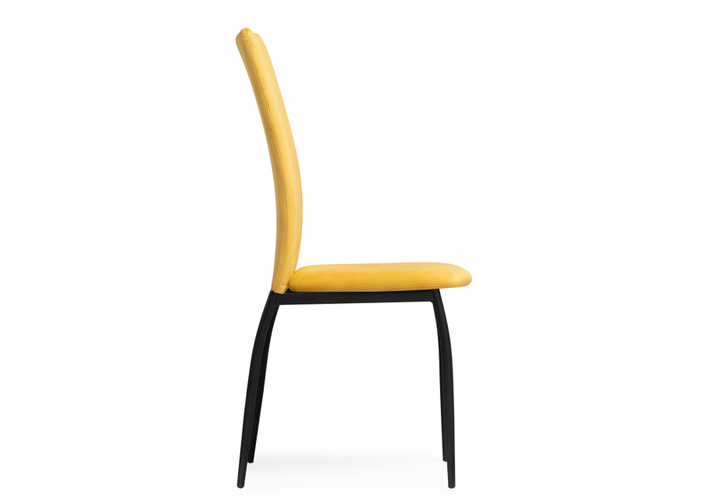 Стул на металлокаркасе, Tod yellow / black