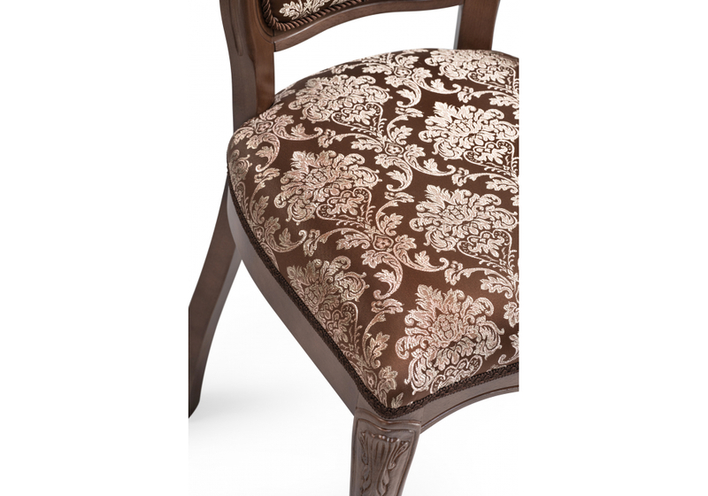 Стул деревянный, Руджеро орех / шоколад