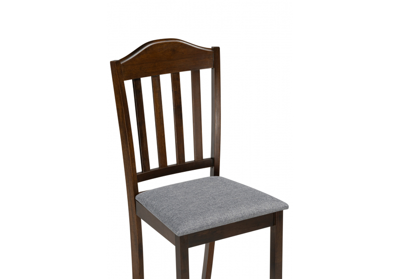 Стул деревянный, Midea серый