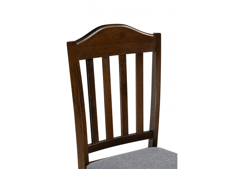 Стул деревянный, Midea серый