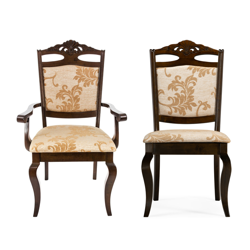 Стул деревянный, Demer cappuccino A2