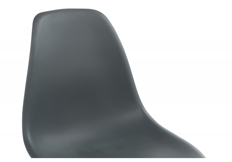 Стул деревянный, Eames PC-015 grey