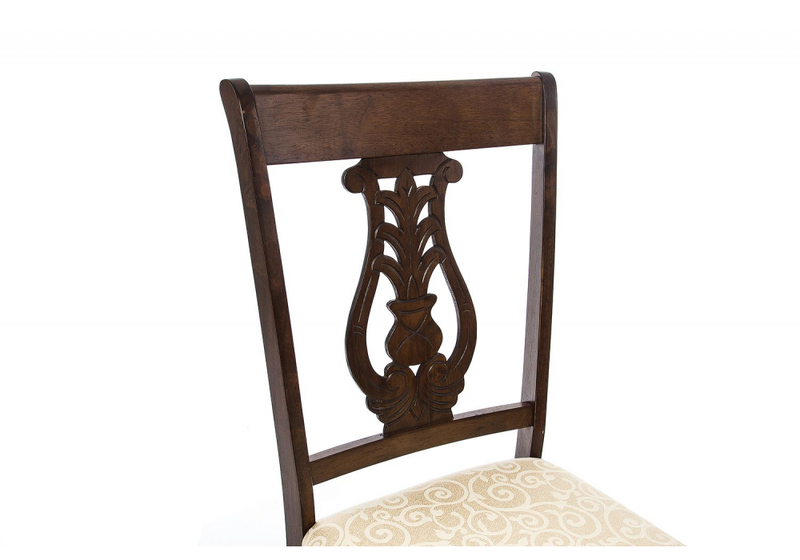 Стул деревянный, Bad cappuccino