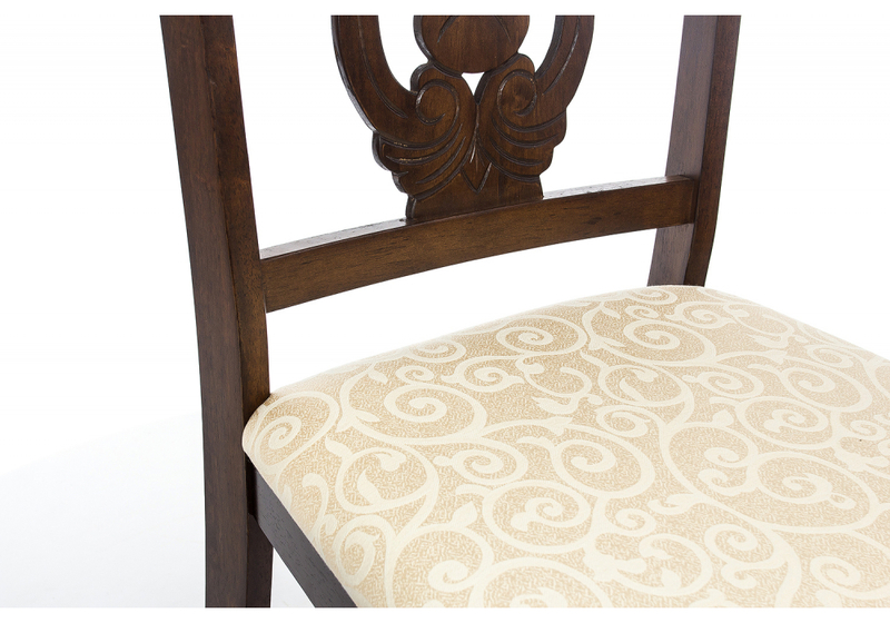 Стул деревянный, Bad cappuccino