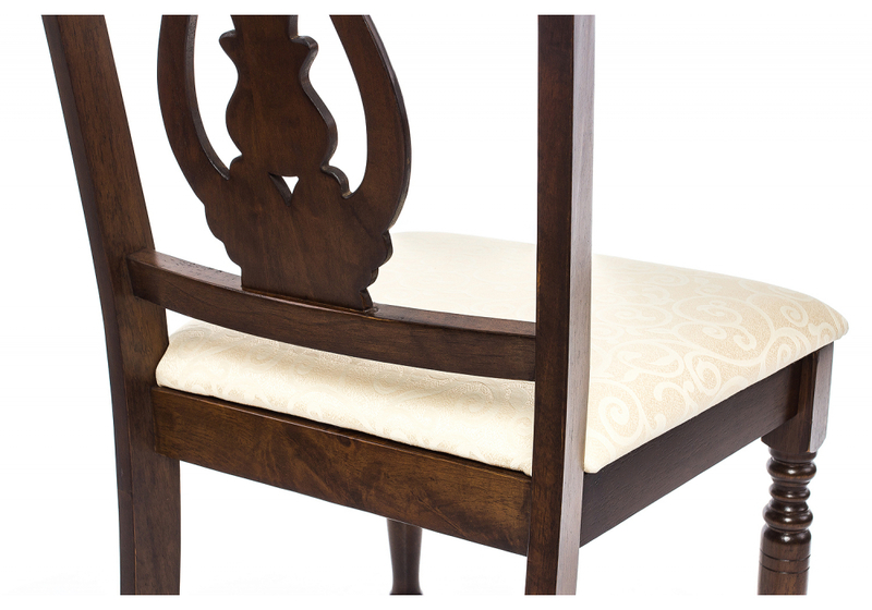 Стул деревянный, Bad cappuccino