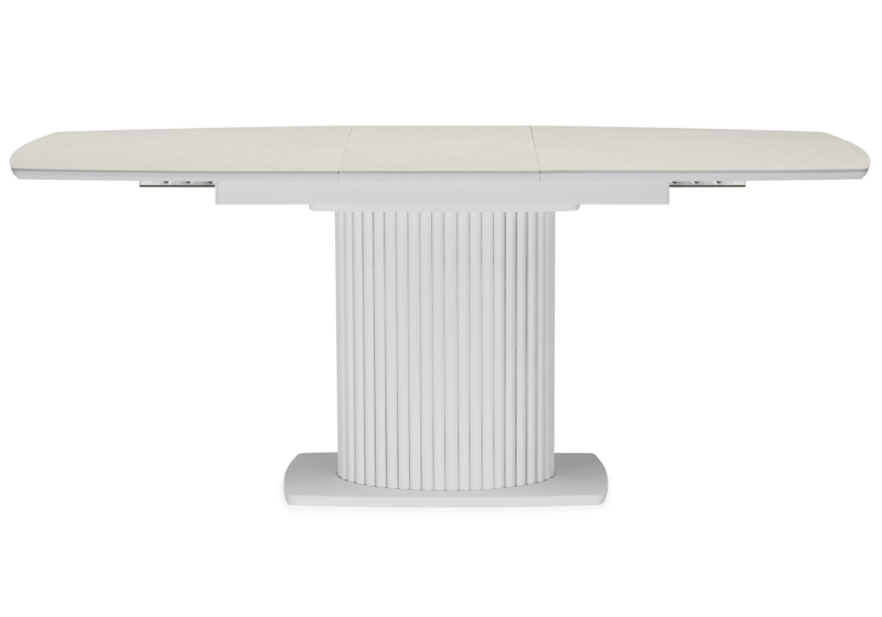 Керамический стол, Фестер 140(180)х80 carmen light grey / белый