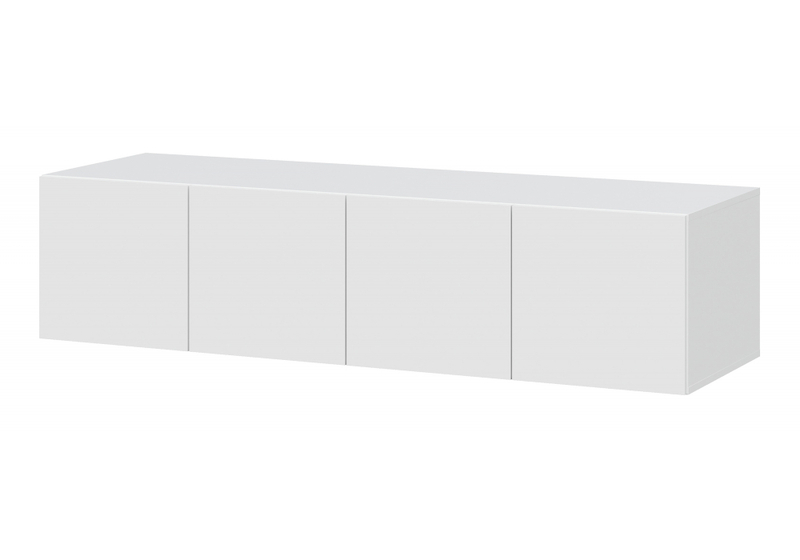 Шкаф, Даиго с антресолью белый текстурный комплектация 3