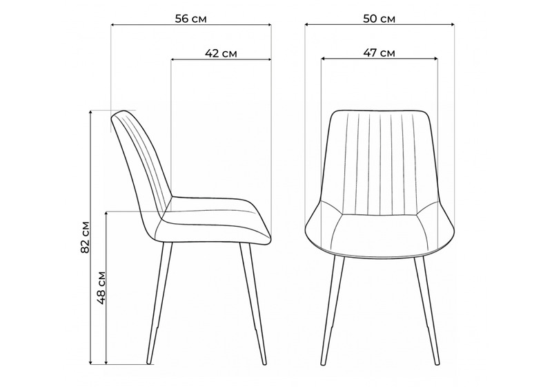 Стул деревянный, Седа бежевый (zd 210) / светлое дерево np
