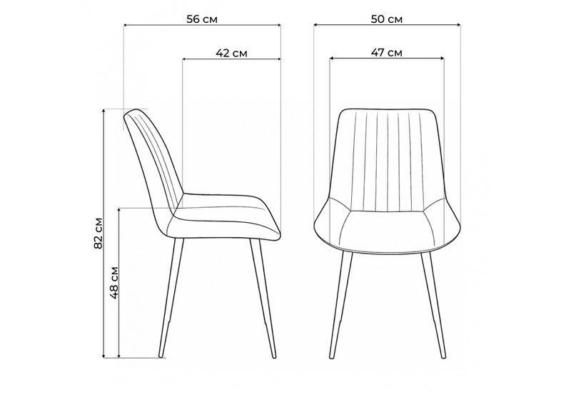 Стул деревянный, Седа 360 светло-серый (zd 960) / светлое дерево np