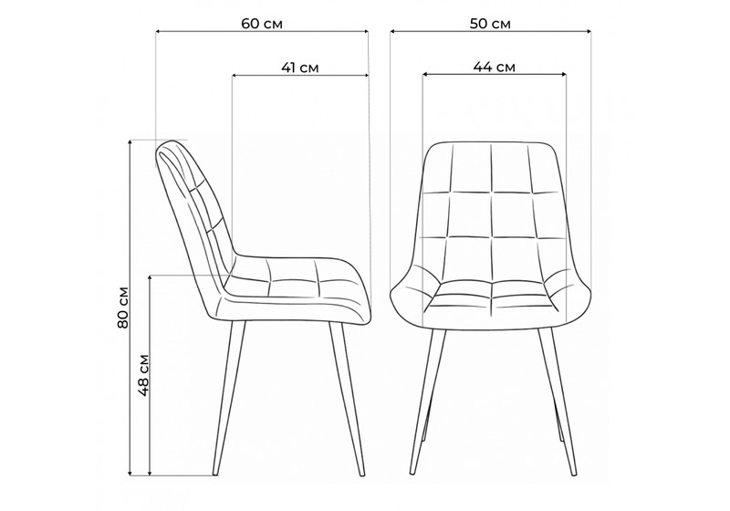 Стул деревянный, Челси темно-серый (zd 995) / светлое дерево np