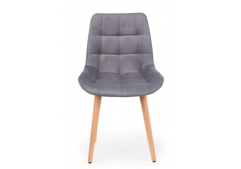 Стул деревянный, Челси темно-серый (zd 995) / светлое дерево np