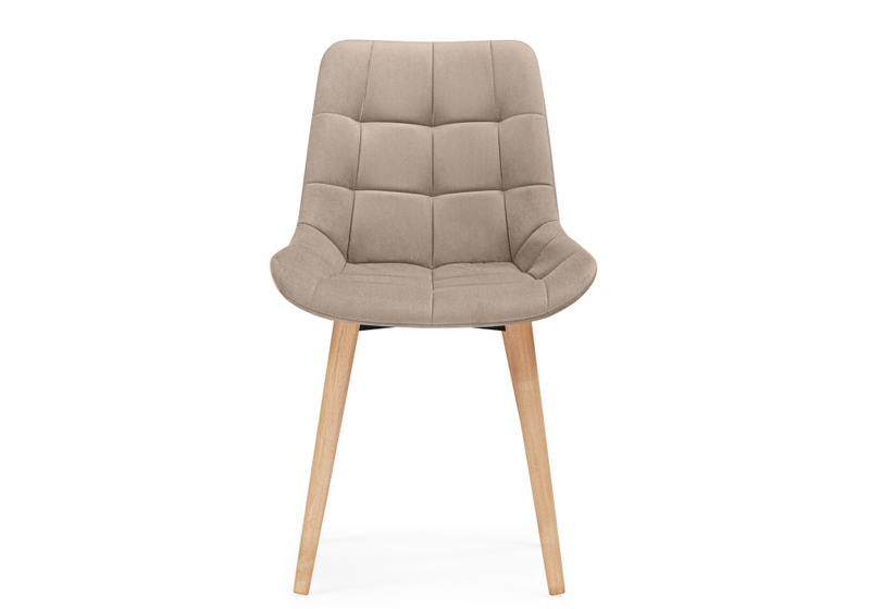 Стул деревянный, Челси бежевый (zd 210) / светлое дерево np