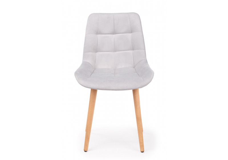 Стул деревянный, Челси 360 светло-серый (zd 960) / светлое дерево np