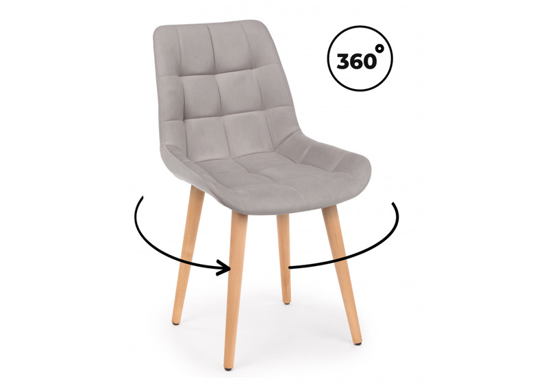 Стул деревянный, Челси 360 латте (zd 290) / светлое дерево np