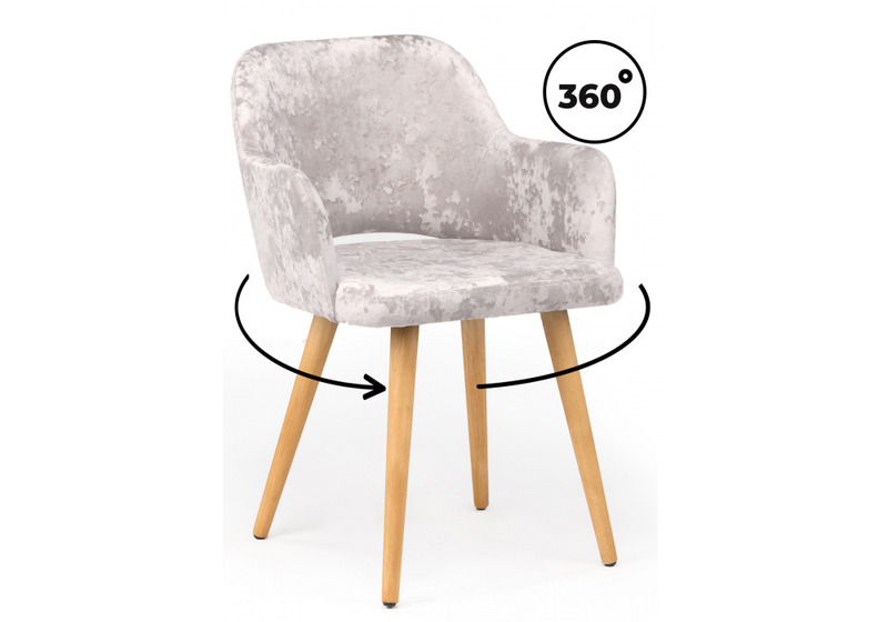 Стул деревянный, Эолин 360 латте (simple 008) / светлое дерево