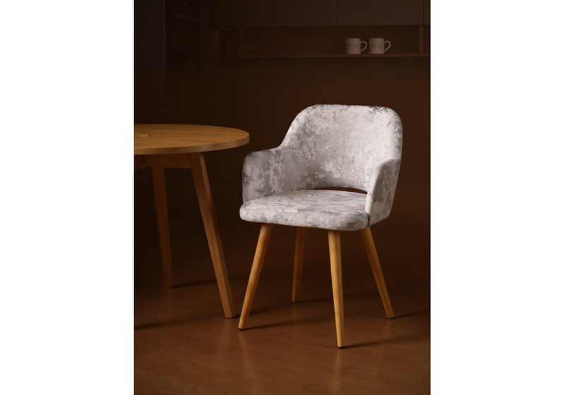 Стул деревянный, Эолин 360 латте (simple 008) / светлое дерево