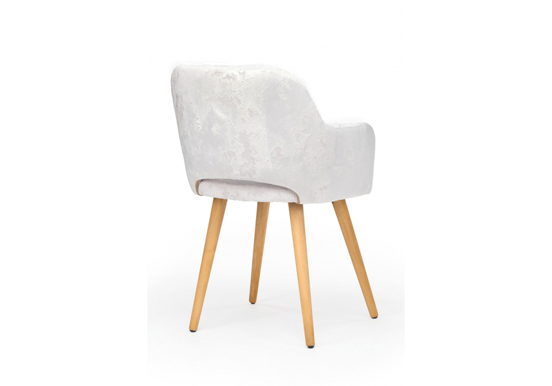 Стул деревянный, Эолин 360 светло-бежевый (simple 011) / светлое дерево