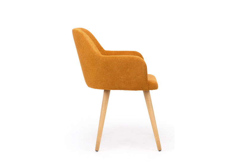 Стул деревянный, Инфини 360 терракота (ocean 015) / светлое дерево