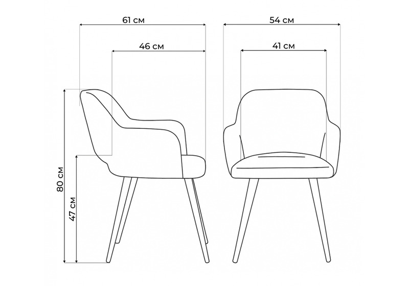 Стул деревянный, Инфини 360 горчичный (ocean 016) / светлое дерево