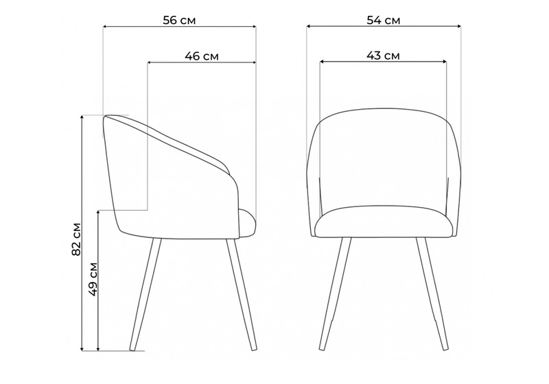 Стул деревянный, Монер 360 бежевый (glory 03) / светлое дерево
