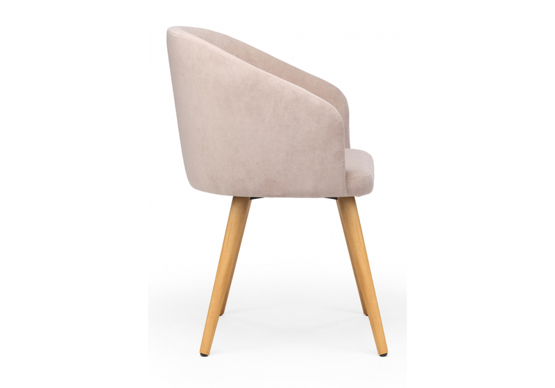 Стул деревянный, Монер 360 латте (glory 10) / светлое дерево