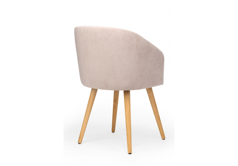 Стул деревянный, Монер 360 латте (glory 10) / светлое дерево