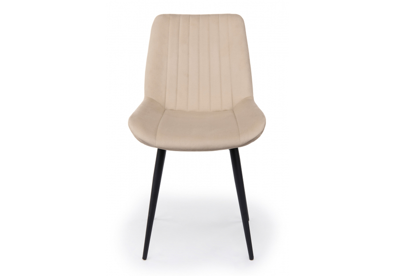 Стул на металлокаркасе, Седа бежевый (zd 210) / черный np