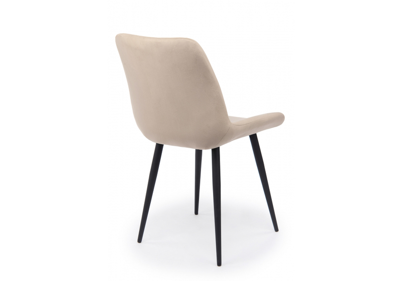 Стул на металлокаркасе, Седа бежевый (zd 210) / черный np