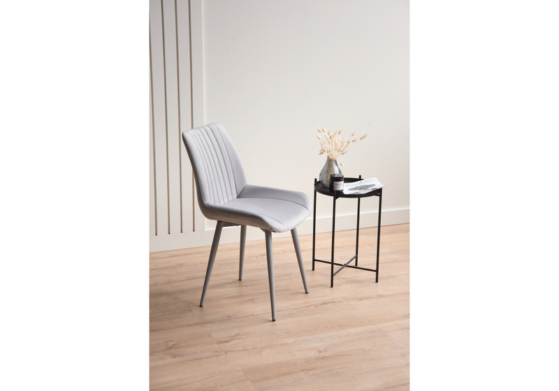 Стул на металлокаркасе, Седа 360 светло-серый (zd 960) / серый np