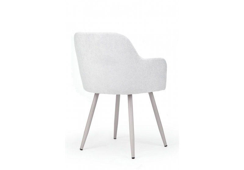 Стул на металлокаркасе, Инфини 360 светло-серый (ocean 021) / серый