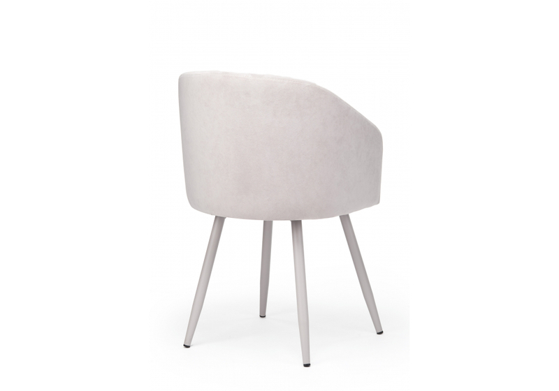 Стул на металлокаркасе, Монер 360 светло-серый (glory 36) / серый