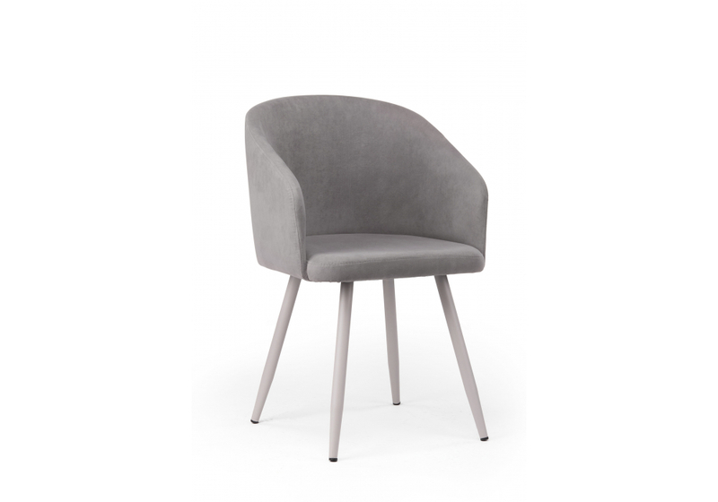 Стул на металлокаркасе, Монер 360 темно-серый (glory 20) / серый