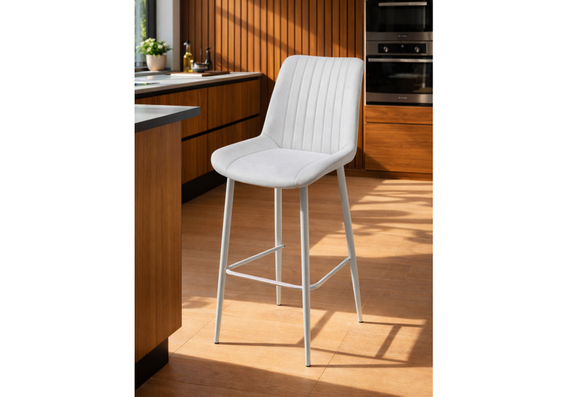 Барный стул, Седа 360 светло-серый (zd 960) / серый np