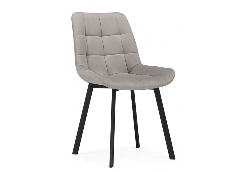 Стул на металлокаркасе, Челси П латте (zd 290) / черный