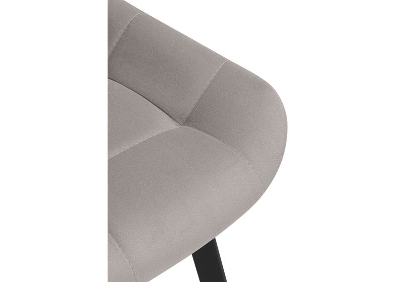 Стул на металлокаркасе, Челси П латте (zd 290) / черный