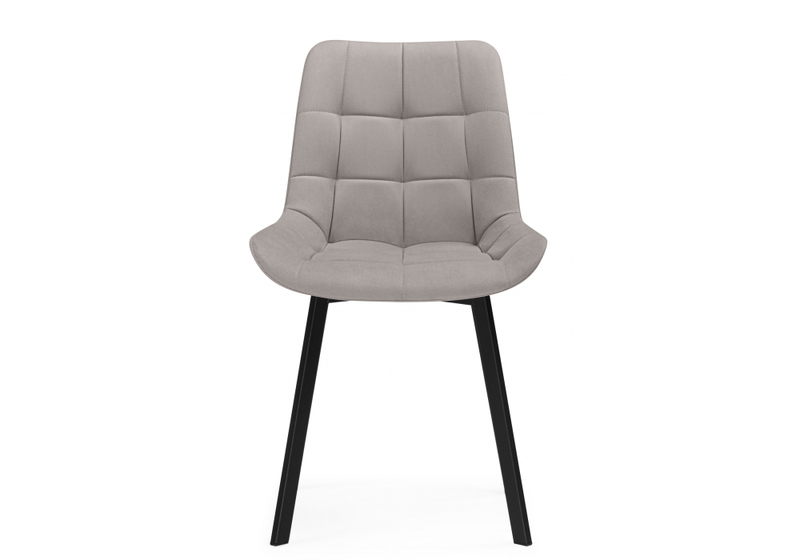 Стул на металлокаркасе, Челси П латте (zd 290) / черный