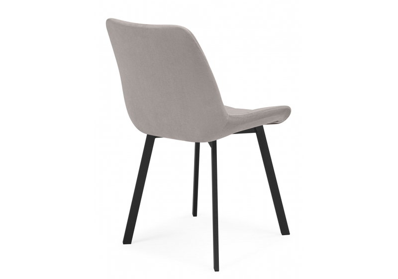 Стул на металлокаркасе, Челси П латте (zd 290) / черный