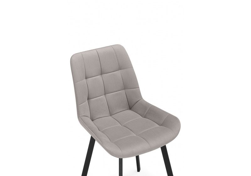 Стул на металлокаркасе, Челси П латте (zd 290) / черный